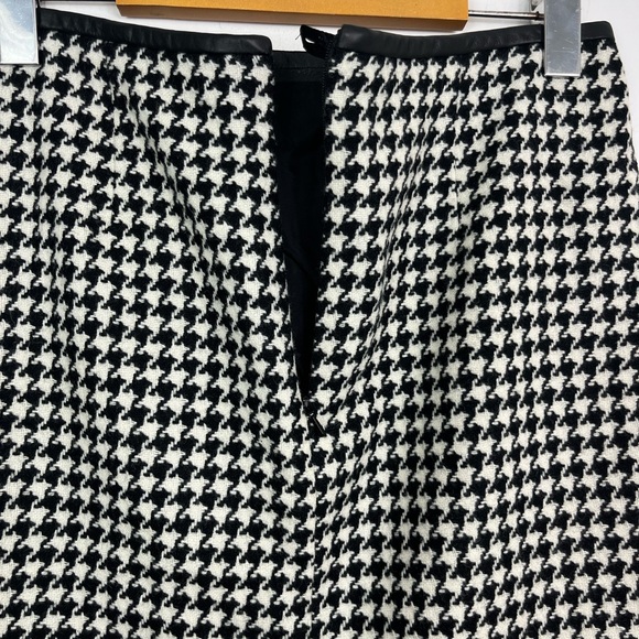 Brooks Brothers Wool Houndstooth Pencil Skirt Sz 2 - Picture 8 of 10